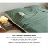 RUZGAR Sleeping Bag Liner Single Double Travel Sheet and Camping Sheet 100% Washed Cotton Comfy and Easy Care Adult Sleep Sack (Color : Brown, Size : 130x210cm-51x82) view 4