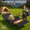 Slsy Oversized XXL Folding Camping Cot for Adults with Pad, Padded Portable Sleeping Cots, Camp Bed with Carry Bag for Outdoor Travel, Beach, Hiking view 3