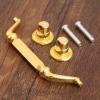 Southst Vintage Handle Wooden Wine Box Furniture Handle Kit Drawer Cabinet Cupboard Pull Handles Knobs 114x35mm European Style view 2