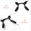 Bwake Replacement Nose Pieces Pads for Maui Jim Ho'okipa MJ407 Sunglasses - Black view 3