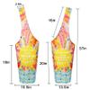 BagYG Yoga Mat Bag - Long Tote with Pockets - Holds More Yoga Accessories - Yoga Bag Fit Most Size Mats - Sunshine Yoga Mat Carrier view 4