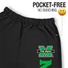 Marshall University Official Collegiate Team Logo Jogger Sweatpants, Black, XX-Large view 4