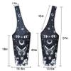 BagYG Yoga Mat Bag - Long Tote with Pockets - Holds More Yoga Accessories - Yoga Bag Fit Most Size Mats - Gothic Yoga Mat Carrier view 4