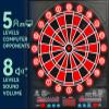 Electronic Dart Board LED Electric Digital Scoreboard Dart Boards for Adults with MDF Cabinet, 355 Variations - 12 Soft Tip Darts & 100 Replacement Tips view 3