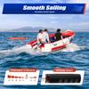 YUNLAIGOTOP Electric Boat Motor, 66LBS 12V Electric Trolling Motor, Portable Outboard Boat Motor with Adjustable, Heavy Duty Electric Boat Motor for Dinghies, Fishing Boats view 2