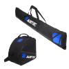 AUMTISC Ski and Boot Bag Combo for Air Travel Flying, Padded Snow Ski Bags Two-Piece, Ski Boot Travel Bag Fit Skis Up to 200cm and Boots Up to Size 13 for Men Women (Extra Padded, Blue) view 1