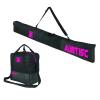 AUMTISC Ski and Boot Bag Combo for Air Travel Flying, Padded Snow Ski Bags Two-Piece, Waterproof Ski Boot Bag Set for Skis Up to 200cm and Boots Up to Size 13 (Extra-Padded, Rose) view 1