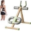 Dual-Track Ab Machine with 5 Adjustable Heights, Foldable Core & Abdominal Exercise Machin with 440lbs Weight Capacity, Total Ab Workout Equipment view 1