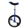BANLICALI Unicycle 24 Inch Wheel Unicycle with Rim and Pedals 36"-40" Height Adjustment 555 lbs Load Capacity Modern Steel Outdoor Unicycles for Adults Blue view 3
