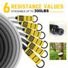 KUZARO Heavy Resistance Bands for Working Out, 300lbs/360lbs Heavy Exercise Bands with Handles, Resistance Bands for Men, Weight Bands Set for Muscle Training, Strength, Yoga, Home Workout Equipment view 2