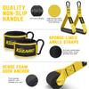 KUZARO Heavy Resistance Bands for Working Out, 300lbs/360lbs Heavy Exercise Bands with Handles, Resistance Bands for Men, Weight Bands Set for Muscle Training, Strength, Yoga, Home Workout Equipment view 3