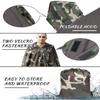 DUKUSEEK Hooded Stadium Blanket, Camouflage Waterproof Windproof Outdoor Fleece Blanket - Large (79x56), Portable, Wearable, Warm for Outdoor Hunting, Sporting Events view 2