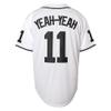 Bel Air Jersey Shirt Sleeve Benny 'The Jet' Rodriguez #30 The Sandlot Legends T Shirt 3D Print Fashion Baseball Jersey S-3XL(11 White,Medium) view 3