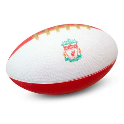 Hy-Pro Officially Licensed Liverpool F.C. Mini Foam American Football | Foam, Soft, Indoor and Outdoor Play, Adults, Kids, Youth