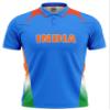 India ICC ODI T20 World Cup Cricket Fan Jersey - Perfect for Fans of All Ages - Personalize with Your Name - Advanced 100% Dryfit Polyester (India ICC WC 2011 with Name - 3X-Large - 48) view 1
