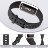 AK Sport Band Compatible with Fitbit Luxe Bands for Women Men, Soft Silicone Replacement Sport Straps Wristbands for Fitbit Luxe Fitness and Wellness Tracker (Small,Black) view 3