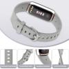 AK Sport Band Compatible with Fitbit Luxe Bands for Women Men, Soft Silicone Replacement Sport Straps Wristbands for Fitbit Luxe Fitness and Wellness Tracker (Small,Gray) view 3