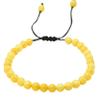 Amazing Gemstone Yellow Calcite Anklet Ankle Bracelets for Women - Waterproof Beaded Healing Crystal Anklets, Plus Size Chakra Gemstone Bead Anklet (Stretchy Adjustable - Plain) view 2