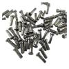 NORAZE Gauge 14 Black Brass Nipples 12mm 14mm 16mm 14G 2.0 Spokes Nipple Bike Wheels Parts Round Head Bicycle Accessory (Color : Black, Size : 14mm 72pcs) view 4