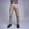 Assault Tactical Pants for Men Wear-Resistant Outdoor Combat Pants Cargo Pockets Ripstop Trousers Work Hiking Pants Khaki view 2