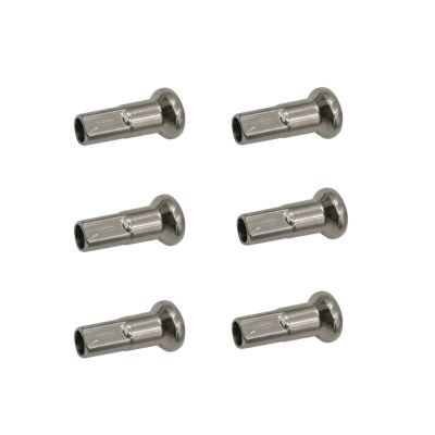 NORAZE Diameter 3.5 Mm Motorcycle Spoke Caps 21.85 Mm Longer Lighting Sliver Color 304 Stainless Steel Motocross Spoke (Color : Silver, Size : 21 PCS_21.85 MM)