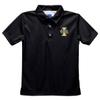 University of Idaho Polo Shirts for Boys 100% Polyester - Embroidered Black Short Sleeve Polo Boys Shirt view 1