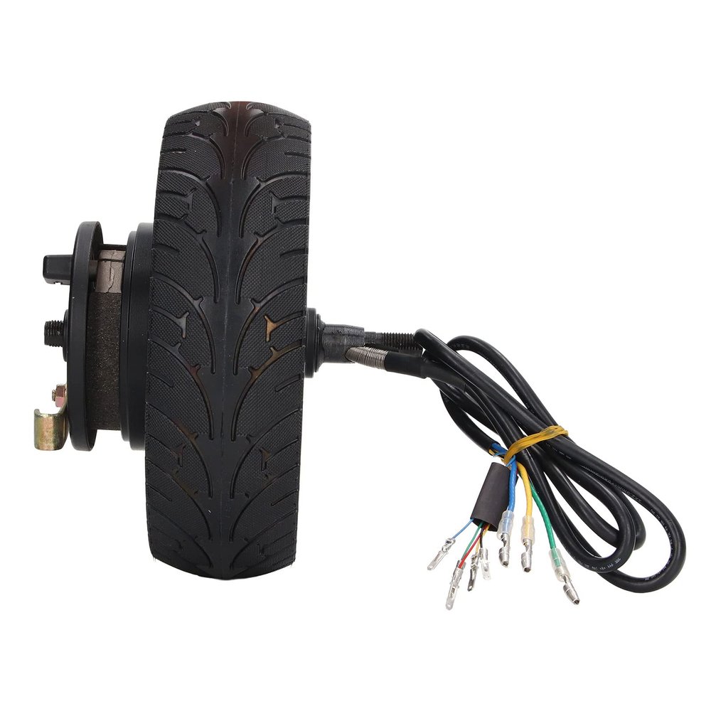 8in Electric Scooter Wheel Hub Motor Drum Brake 36V48V 500W-1200W 1400 RPM