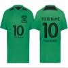Custom Soccer Jersey with Name Number Team Logo Personalized Soccer Shirt for Adult Kelly Large view 1