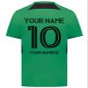 Custom Soccer Jersey with Name Number Team Logo Personalized Soccer Shirt for Adult Kelly Large view 4