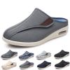 bumuam Mens Diabetic Edema Shoes Extended Widths,Wide Widths Walking Edema Slippers Adjustable Strap - Ideal for Diabetes, Edema, Plantar Fasciitis, and Swollen Feet Men 4/Women 5 view 1