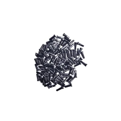 NORAZE Brass Spoke Nipple 12 Degree Bevel Bicycle Spokes Nipples 14G 2.0X12/14MM (Color : Black, Size : 2.0X14MM 20PCS)
