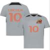 Custom Soccer Jersey with Name Number Team Logo Personalized Soccer Shirt for Adult Silver 3X-Large view 2