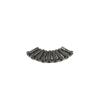 NORAZE Hexagon Spoke Nipples 14G Gauge 14mm Black Aluminum Alloy Road Bike Bicycle Parts (Color : Black, Size : 24PCS_14MM) view 3