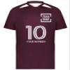 Custom Soccer Jersey with Name Number Team Logo Personalized Soccer Shirt for Adult Maroon 3X-Large view 3
