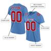 Custom Football Jersey Customized Team Name Number Practice Jerseys Personalized Football Shirt for Men Women Youth Blue,Red,White view 2