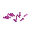 NORAZE 100pcs Bicycle Spoke Nipples 2.0 * 14mm Aluminum Alloy Cycling Wheel Nipples Mountain Bike Hub Spoke Nipples (Color : Green 100pcs, Size : 2.0 * 14mm) view 4