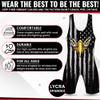 4 Time All American Sublimated Wrestling Singlet  Stitched & Durable Mens Singlet  Singlet for Wrestling, MMA & Powerlifting Wrestling Singlet Youth Boys (Black Eagle, M 121-155 lbs.) view 2