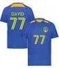 Custom Soccer Jersey with Name Number Team Logo Personalized Soccer Shirt for Adult Royal Gold Medium view 2
