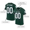 Custom Football Jersey Customized Team Name Number Practice Jerseys Personalized Football Shirt for Men Women Youth Green,White,Grey view 2