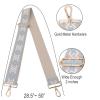 GINJKGO Purse Straps Women's Crossbody Handbags - Purse Straps Replacement Crossbody for Guitar Bags, Wide Shoulder Strap view 3