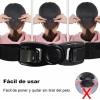 Swimming Accessories with Earplugs, Electroplated uv Conservation Swim for hat Goggles Set, Nose Clip, and Case view 3