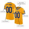 Custom Football Jersey Customized Team Name Number Practice Jerseys Personalized Football Shirt for Men Women Youth Gold,Blue,White view 2