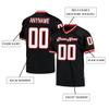 Custom Football Jersey Customized Team Name Number Practice Jerseys Personalized Football Shirt for Men Women Youth Black,White,Red view 2