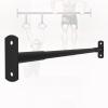 EUPXRHY Heavy Duty Adjustable Width Pull Up Bar for Doorway, Steel Strength Training Pull-up Bars, Max 660lbs, Doorway Pull Up Bar Include 4pcs Steel 6 Angle Expansion Screw,121 to 140cm(47.6 to 55in view 1