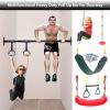 EUPXRHY Heavy Duty Adjustable Width Pull Up Bar for Doorway, Steel Strength Training Pull-up Bars, Max 660lbs, Doorway Pull Up Bar Include 4pcs Steel 6 Angle Expansion Screw,121 to 140cm(47.6 to 55in view 2