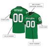 Custom Football Jersey Customized Team Name Number Practice Jerseys Personalized Football Shirt for Men Women Youth Green,White,Black view 2