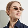 XLUMIO Oval Sunglasses Frame Women Sunglasses Glasses Female,047C1 black,one size view 4