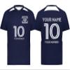 Custom Soccer Jersey with Name Number Team Logo Personalized Soccer Shirts for Youth Navy Medium view 1