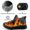 FUDYNMALC Womens Snow Boots Winter Shoes: Warm Fur Lined Slip On Ankle Booties Lightweight All-Day Comfort Outdoor Footwear for Walking view 3