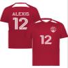 Custom Soccer Jersey with Name Number Team Logo Personalized Soccer Shirts for Youth Scarlet Large view 2